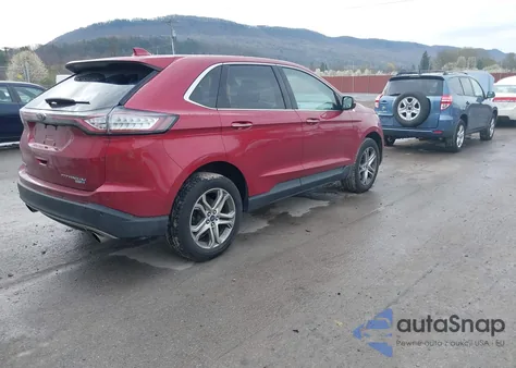 2016 Ford Edge Titanium из США, поврежденный, VIN 2FMPK4K92GBC57614
